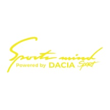 Sports Mind Dacıa Esports Sticker 17x17 Cm Sarı