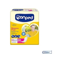 Canped Mesane Pedi Normal M Beden 20 Adet Canped Mesane Pedi Normal M Beden 20 Adet