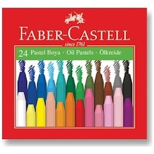 Faber Pastel Boya 24 Renk Karton Kutu