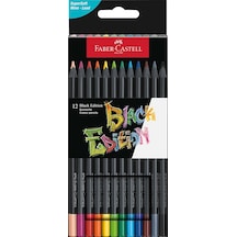 Faber-Castell Black Edition Boya Kalemi 12 Renk