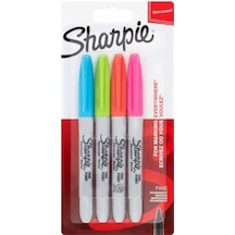 Sharpie Fine Permanent Markör Canlı Renkler 4'Lü 2065403