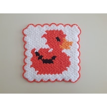 Banyo Bebek El Örmesi Çirkin Ördek Desenli