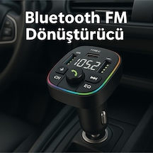 Ahandabuldum 20w Şarj Özellikli Dijital Göstergeli Bluetooth Fm Dönüştürücü