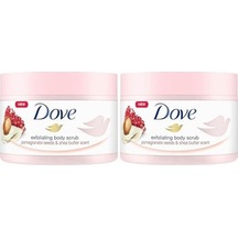 Vücut Peelingi Nar Çekirdeği Ve Shea Yağı 225ml Beyaz 2 Paketi