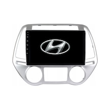 Hyundai İ20 Araç Multimedya Android Ekran Carplay Double Teyp 2+32 9" 13-14 Düz Dijital Silver Blueway