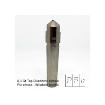 0.3 Ct Taş Düzeltme Elması - Pic Elmas 0.3 Kırat Taşlama Taşı İç