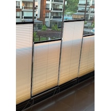 As Perde Pvc - Cam Balkon Uyumlu Ekonomik Plise Perde Vidalı