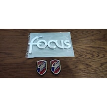 Focus 1 Bagaj Yazısı Ve Ghia 2li Taçsız Arma 1998 - 2004 Focus1 Logo
