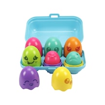 Tomy Toomies Yeni Parlak Renkli Saklambaçlı Yumurtalar 73563