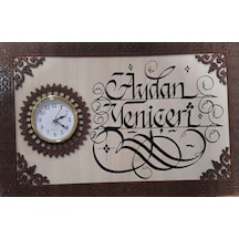 Kişiye Özel Saat Kahverengi