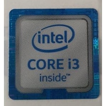 OEM intel inside i3 6.cı Nesil Sticker Etiket D60