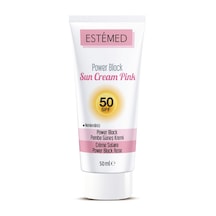 Estemed Power Block Sun Pink Koruyucu Güneş Kremi SPF50+ 50 ML