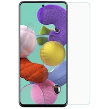 Senalstore Samsung Galaxy A51 Ekran Koruyucu 9h Sert Temperli Kırılmaz Cam Koruma Şeffaf