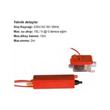 Rothenberger Roslim Box Drenaj Pompası 22L/H Dikey Basma 12 Mt