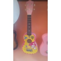Gonzales Ön Yüzü Grafi Resim Baskılı 4 Telli Ukulele Gitar