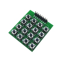 4 X 4 Matrix Keyboard Keypad 16 Buton Tuş Takımı Keyboard Klavye Alarm Şifre Kilit Güvenlik