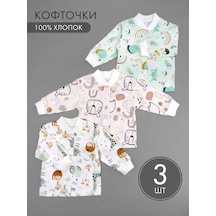 Katuska. Yenidoğanlar İçin 3 Parça Üst Takımı 337545740 Khaki Katuska. Yenidoğanlar İçin 3 Parça Üst Takımı 337545740 Khaki