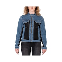Thebikerjeans Blue Ice Korumalı File Motosiklet Kot Montu Kadın