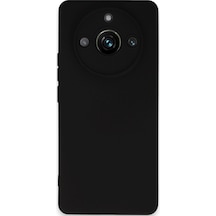 Realme 11 Pro Kılıf Nano İçi Kadife Silikon - Siyah Bzsxx00 1