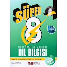 Nitelik 8.Sınıf Yeni Nesil Süper Dilbilgisi Soru Kitabı