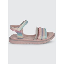 Civil Girls Kız Çocuk Sandalet 31-35 Numara Gökkuşağı Gökkuşağı