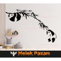 Oynayan Pandalar Çocuk Odası Duvar Sticker