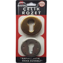 Sarı Çelik Rozet Eski Tip Kapılarda Kullanılan Model