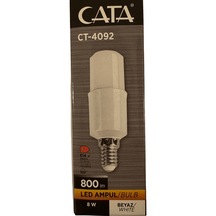 Cata Ct-4092 8w 6400k Beyaz Işık E14 Duylu Led Ampul 2 Adet