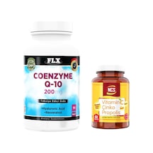 Coenzyme Q-10 200 Mg 90 Tablet + Vitamin C Çinko Propolis 60 Tablet