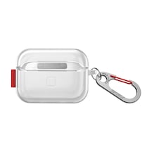 Airpods Pro 2 Uyumlu Kılıf Skinarma Şeffaf Renkli Airbagli Tasarım Saido Kılıf Şeffaf