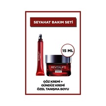 L'oreal Paris Revitalift Lazer X3 Yaşlanma Karşıtı Göz Bakım Kremi 15 Ml + Gündüz Bakım Kremi 15 Ml