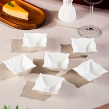 Porsima Bone 15698 6 Lı Sunumluk Kase Mini Sosluk Çerezlik Kase