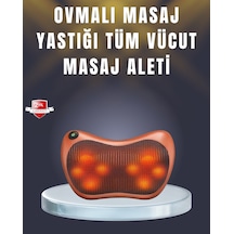 Flzdgnkr Çok Fonksiyonlu Boyun Bel Sırt Masaj Yastığı Araç İçi Uyumlu Çok Renkli