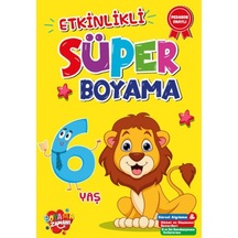 Etkinlikli Süper Boyama 6 Yaş - Sxcx-640228
