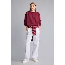 Defacto Beli Lastikli Straight Fit Kalın Kumaş Pantolon I3314ax26wngr93 Gri-gr93