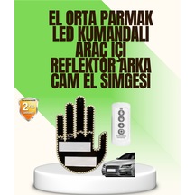 Uzaktan Kumandalı Led El Park Uyarı Cihazı Suya Dayanıklı Enerji Tasarruflu - Çok Renkli