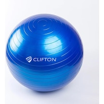 Clifton 65 CM Mavi Dura-Strong Deluxe Pilates Topu + Pompa