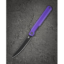 Bestech Duoz Bg65e Liner Lock Mor G10 Sap 14c28n Çelik Kamp Çakı