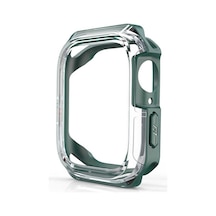 Kilifone -  Apple Uyumlu  Watch  40mm - 360 Kasa Ve Ekran Koruyucu Sert Pc + Silikon Koruyucu Watch  Gard 08