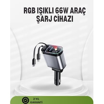 Northcity 66w Çoklu Hızlı Şarj Cihazı - Araç İçin 4'lü Usb Pd/qc Ford, Opel, Volvo, Skoda