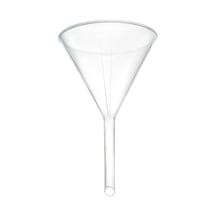 Borox Plastik Uzun Sap Laboratuvar Hunisi 100 MM