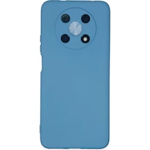 Newface Huawei Nova Y90 Kılıf Nano İçi Kadife Silikon - Mavi