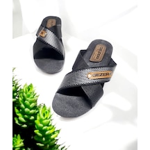 Erkek Çapraz Bant Rahat Taban Ev Ve Dışarı Terliği