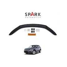 Volkswagen Tiguan 2012-2015 Yıl Aralığı Uyumlu Kaput Rüzgarlığı 3mm Siyah