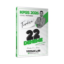 2026 Kpss Genel Yetenek Türkçe Tamamı Çözümlü 22 Deneme Sınavı