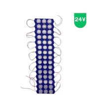 24 Volt 3 Watt 3 Lensli Mavi 3030 Smd Led Modül Ip65 10 Adet Modül