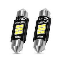 Plt 39Mm Sofit Led Canbus C10W Tip Tavan Ve Plaka Led Ampul