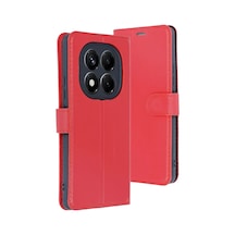 Newface Xiaomi Redmi Note 15 Pro 4g Trend S Plus Kapaklı Kılıf - Kırmızı Diğer