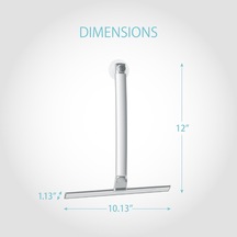 Alto Duş Çekçeki, Uzatılabilir 18 İnç 457 Mm Gümüş/krom