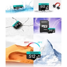 Adata Premıer Class10 100/25mb/s Mıcro Sdxc Adaptörlü 512gb Hafıza Kartı